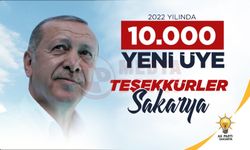 AK Parti’ye 10 bin yeni üye