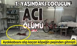 13 yaşındaki çocuğun acı ölümü