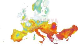 Avrupa deprem haritası yayınlandı!