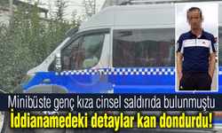 Minibüste genç kıza cinsel saldırıda bulunmuştu! İddianamedeki detaylar kan dondurdu