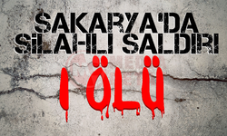 Sakarya'da silahlı saldırı: 1 ölü!