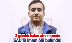 SAÜ’lü imam ölü bulundu!