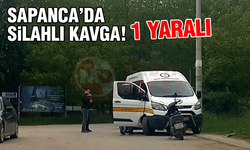 Sapanca'da silahlı kavga! 1 yaralı