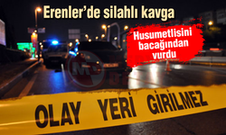 Erenler'de silahlı kavga! 1 yaralı