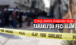 Taraklı'da feci ölüm!