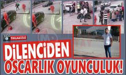 Dilencilikte çığır açan  "Oscarlık" oyunculuk!