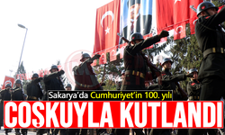 Sakarya'da Cumhuriyetin 100. yılı coşkusu!