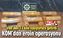 İran’dan 13 kilo uyuşturucu getirdi! Polisten kaçamadı