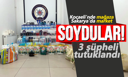 Kocaeli'nde mağaza Sakarya'da market soydular!