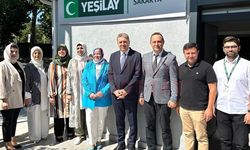 Vekil Kocacık'tan Yeşilay'a destek ziyareti