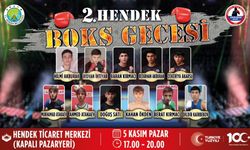 2. Hendek Boks Turnuvası 5 Kasım'da Kapalı Pazar yerinde