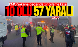 KMO Sakarya geçişinde zincirleme kaza: 10 ölü 57 yaralı!