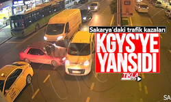 Sakarya'daki trafik kazaları KGYS'ye yansıdı