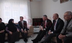 Bakan yardımcısı Kıran'dan şehit ailesine ziyaret