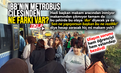 Akyazı'da İBB metrobüs çilesini aratmayan görüntüler!