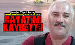 3’üncü kattan merdiven boşluğuna atlamıştı