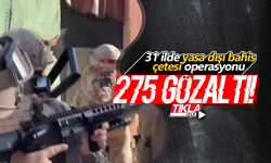 31 ilde yasa dışı bahis çetesi operasyonu: 275 gözaltı!