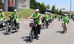 Dünya Bisiklet Günü’nde pedallar Filistinli çocuklar döndü