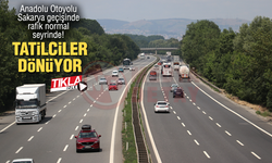 Anadolu Otoyolu Sakarya geçişinde trafik normal seyrinde!