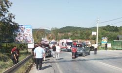 Sakarya'da zincirleme kaza: 3 yaralı