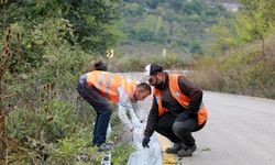 Büyükşehir’den uçurum kenarına  çelik bariyerli önlem