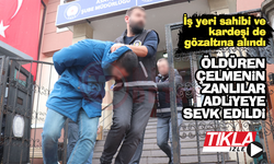 ÖLDÜREN ÇELMENİN ZANLILAR ADLİYEYE SEVK EDİLDİ