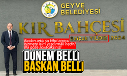 Belediye Başkanı yaptığı hizmete adını yazdırdı!