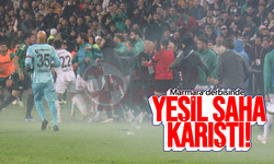 Marmara derbisinde yeşil saha karıştı!