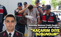 Astsubay Mehmet Fatih Çangır’a çarparak şehit etmişti