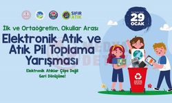 Elektronik atık ve atık pil toplama yarışması başlıyor