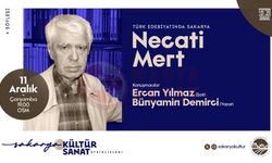 Türk Edebiyatının önemli ismi Necati Mert OSM’de konuşulacak