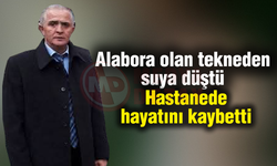 Alabora olan tekneden suya düşen adam hayatını kaybetti