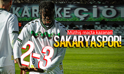 Müthiş maçta kazanan: SAKARYASPOR! 2-3