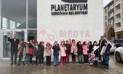 Planetaryum, öğrencilerin ilgi odağı olmaya devam ediyor