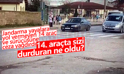 Yayalara yol vermeyen sürücülere ceza yağdı