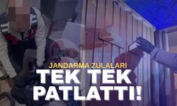 Evin her yerine silah zulalamışlar