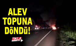 Alev topuna döndü!