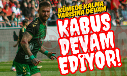 Kümede kalma yarışına devam! KABUS DEVAM EDİYOR!