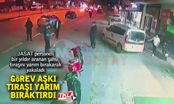 Görev aşkı tıraşı yarım bıraktırdı