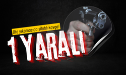 Oto yıkamacıda silahlı kavga: 1 yaralı