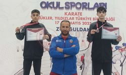 Serdivanlı karatecilerden çifte madalya