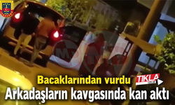 Arkadaşların kavgasında kan aktı!