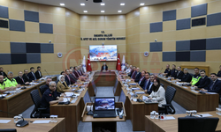 Valilik'te asayiş zirvesi!