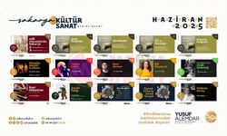 Kültür sanatta Haziran takvimi belli oldu
