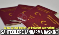 Sahtecilere jandarma baskını!