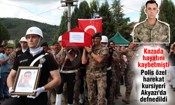 Polis özel harekat kursiyeri Akyazı'da defnedildi