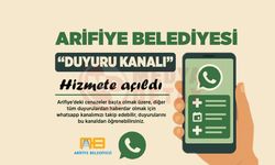 Arifiye Belediyesi’nin Whatsapp duyuru kanalı hizmete girdi