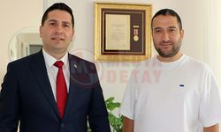 İlk müdahaleyi yaptığı gaziyi ziyaret etti