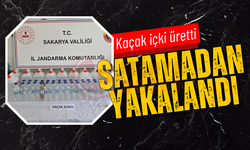 Kaçak içki üretti: Satamadan yakalandı!