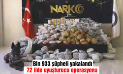 Narkotik polisinden 72 ilde operasyon!